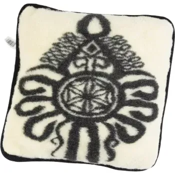 Povlečení Polštář z ovčí vlny MERINO čtverec vyšivka