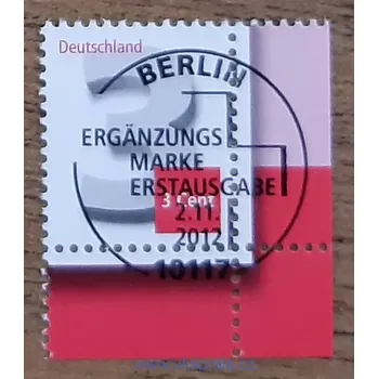 Sběratelství SRN raz. 2964, výplatní, číslovky I, r. 2012