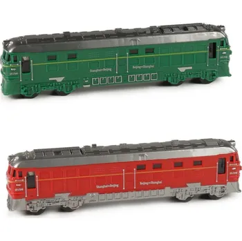 Lokomotiva plastová se zvukem a světlem 2 druhy - zelená