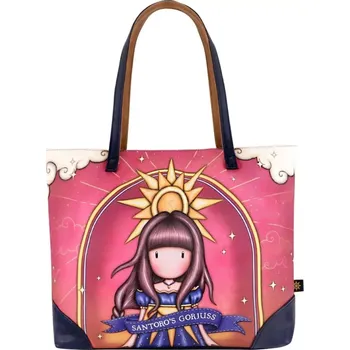 Peněženka Taška do ruky -"Ray of Light" od firmy SANTORO London Gorjuss (Tote Bag With Pocket - "Ray of Light")
