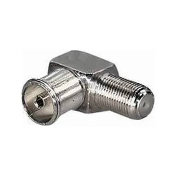 Anténní redukce Redukce F zdířka/IEC zdířka úhlová