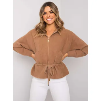 Dámský plášť 1605.98P hnědý - FPrice UNI