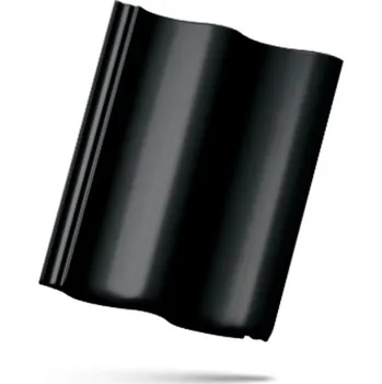 Střešní krytina BRAMAC MORAVSKÁ TAŠKA PROTECTOR PLUS - betonová taška základní 1/1 - ebenově černá