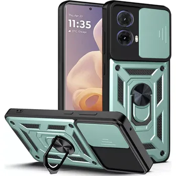 Pouzdro na mobilní telefon Kryt Motorola Moto G85 Techsuit CamShield Pro green