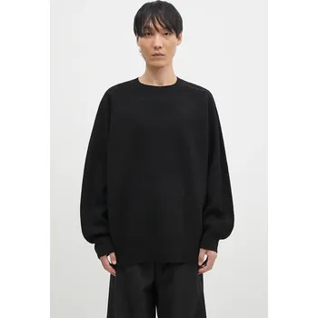 Dámský svetr Vlněný svetr Y-3 3-S Knit Crew, XS, černá, 99X