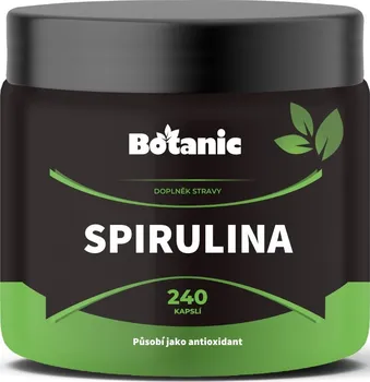 Přírodní produkt Botanic Spirulina 500 mg 240 cps.