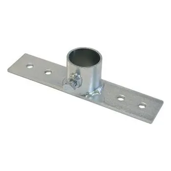 Příjem digitálního pozemního vysílání Patka stožáru 48mm (delší pás), zinek GALVA