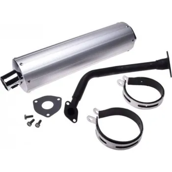 Výfuk pro motocykl Baotian Výfuk GY6 125/150ccm ZV8001