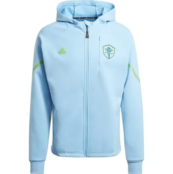 Pánská casual bunda adidas Seattle Sounders Designed for Gameday Anthem Jacket Adults Semi Blue Burst M