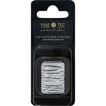 Vodová barva Akvarelová barva v pánvičce FINETEC - F2414C Pearlescent Platinum