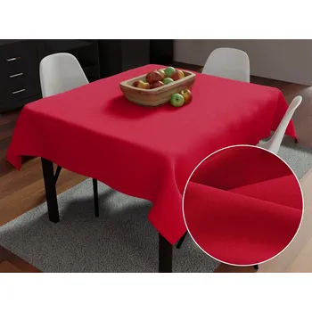 ubrus Dekorační čtvercový ubrus Rongo RG-060 Červený 40x40 cm