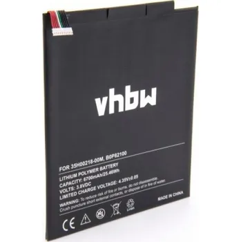 Baterie k notebooku VHBW Baterie pro Google Nexus 9 / HTC Flounder, 6700 mAh