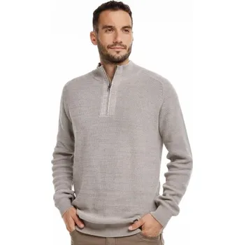 Pánské oblečení Pánský svetr Bushman Sakari béžová 3XL