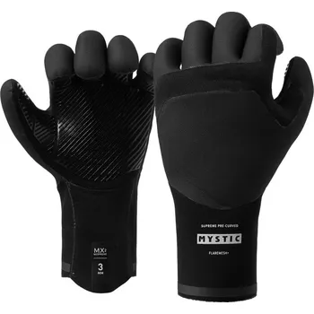 Vodácké rukavice Neoprénové rukavice Roam Glove 3mm 5Finger Precurved, Black Velikost: XL
