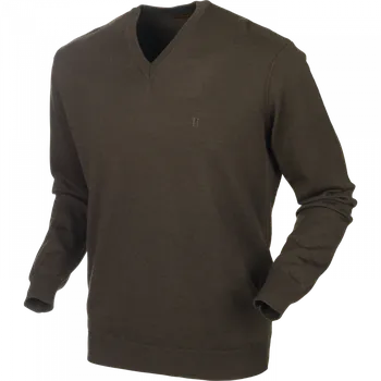 Pánský svetr HÄRKILA - Glenmore svetr pánský Hnědá 5XL