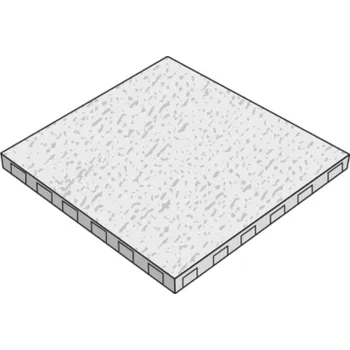 Dlažba Dlažba Presbeton Verto 5, 600x600x45 mm reliéfní šedá