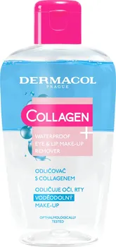 Odličovač Dermacol Collagen+ Waterproof Eye And Lip Make-Up Remover dvoufázový odličovač 150 ml