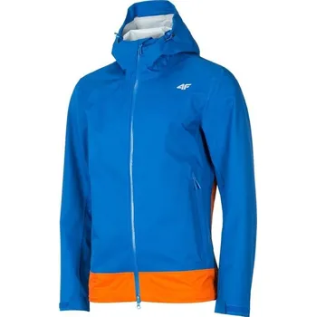 Pánská trekingová bunda H4Z19-KUMT001 modro-oranžová - 4F L