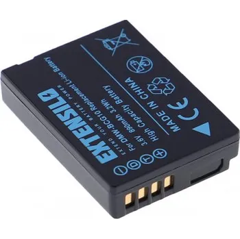 Extensilo Baterie DMW-BCG10E pro Panasonic Lumix DMC-TZ6 / DMC-ZS1, 890 mAh