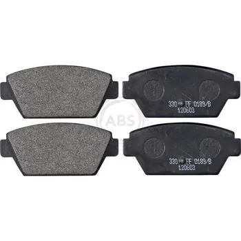 Brzdová destička Sada brzdových destiček, kotoučová brzda A.B.S. 36609