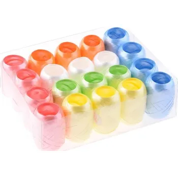 Stuha Stuhy - Klubíčko 20m/5mm perleťové barvy, BOX