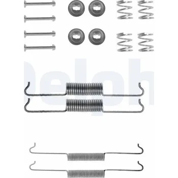 Brzdová čelist Sada příslušenství, brzdové čelisti DELPHI LY1008