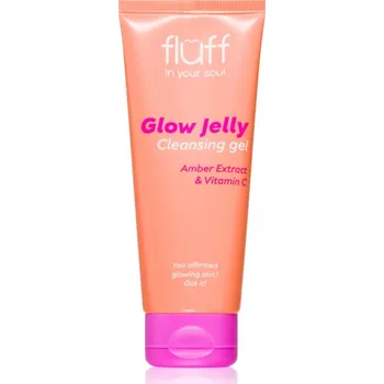 Fluff Glow Jelly čisticí pleťový gel s vitaminem C 100 ml
