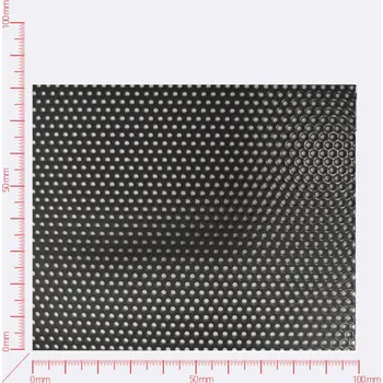 Plech Děrovaný plech; děrování kruhové přesazené; otvor 1,5mm; rozteč 3,0mm