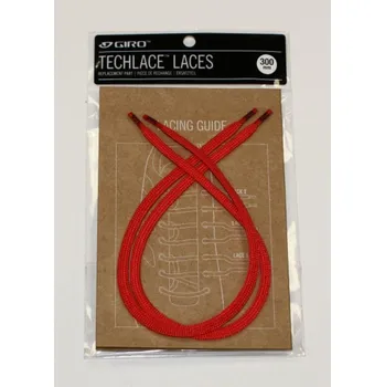 GIRO GIRO TECHLACE tkaničky jasně červené 345mm