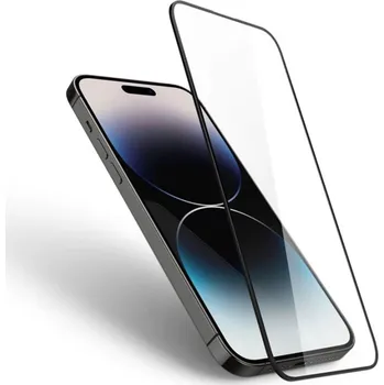 3x Picasee 3D tvrzené sklo s rámečkem pro Apple iPhone 16 Pro Max - černé - 2+1 zdarma