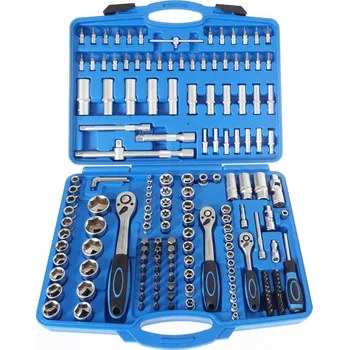 Gola sada Gola sada s nářadím 1/4”, 3/8” a 1/2”, 171 dílů - QUATROS QS50171