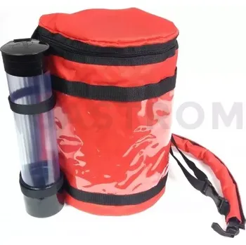 Termobox Cateringový batoh s termoskou 9 l z nylonu, zapínání na zip, červený s černým lemováním | FURMIS, PLECAK CAT 9L