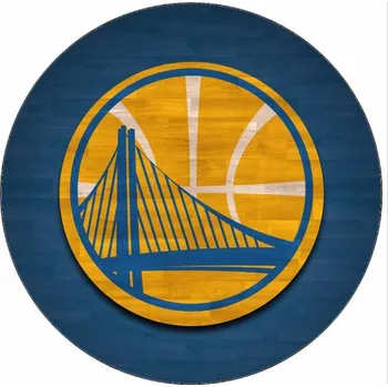 Jedlá dekorace na dort Jedlý papír Golden state Warriors logo 19,5 cm