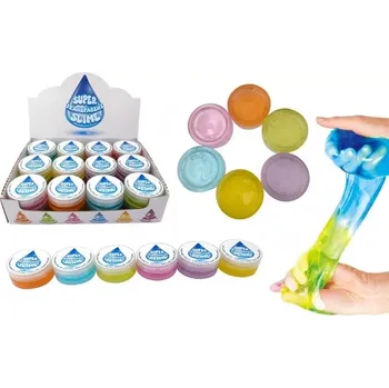 Modelovací hmota Teddies Sliz hmota průhledná 7 cm