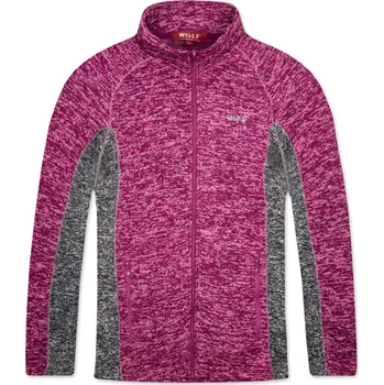 Dámská mikina Dámská outdoorová mikina - Wolf B2351, růžová Barva: Fialovorůžová, Velikost: L