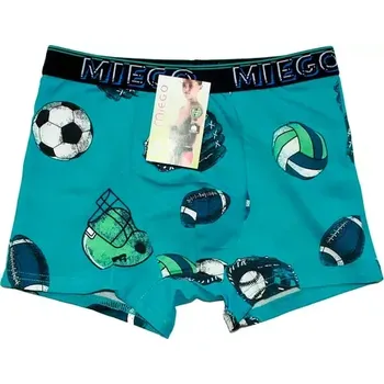 Chlapecké trenýrky bambusové míče pro kluky 3108 azurové 779/10