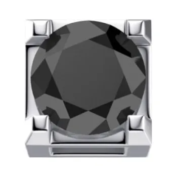 Náramek Barevné kameny ELEMENTS dílek: Briliant černý (DCHF3303.005)