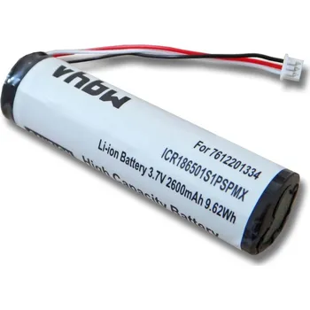 Příslušenství k chytrým hodinkám VHBW Baterie pro Blaupunkt Travelpilot Lucca 5.2, 2600 mAh