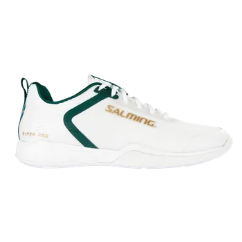 Pánská sálová obuv SALMING Viper Pro White/Green 10,5 UK - 10,5 UK - 46 EUR - 29,5 cm