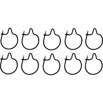 Worm Clip 09 klip na červy 10 ks, Balení 1 sada