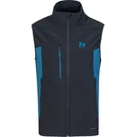 Pánská vesta HANNAH CARSTEN VEST ANTHRACITE/SAILOR BLUE XXXL