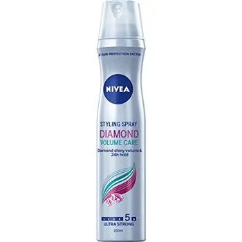 Stylingový přípravek Nivea Diamond Volume Care Styling Spray - Pečující lak na vlasy pro oslňující lesk vlasů 150 ml