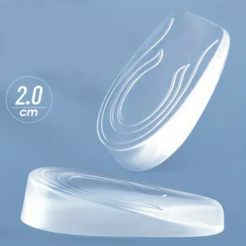 Vložka do bot Gelové podpatěnky 2 cm (transparent), 2 ks