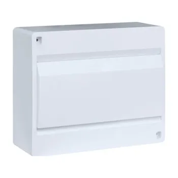 Rozvaděč Hager VD110PD Rozvodnice nástěnná cosmos, IP40, 1-řadá, 10 mod., plná dvířka