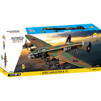 Stavebnice COBI Britský těžký bombardér AVRO Lancaster B. III COBI 5759 - World War II 1:48
