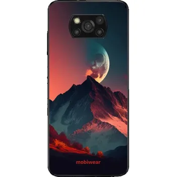 Pouzdro na mobilní telefon Lesklý kryt Mobiwear Glossy - Xiaomi POCO X3 NFC - G007G Hora s měsícem - VÝPRODEJ (Mobiwear Glossy obal, pouzdro, kryt na mobilní telefon Xiaomi POCO X3 NFC - G007G Hora s měsícem)