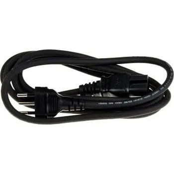 Prodlužovací kabel Napájecí kabel 2m, Černá, A: IEC C15, B: Švýcarská zástrčka typu J, 10 A, 250 V RS PRO 1mm2