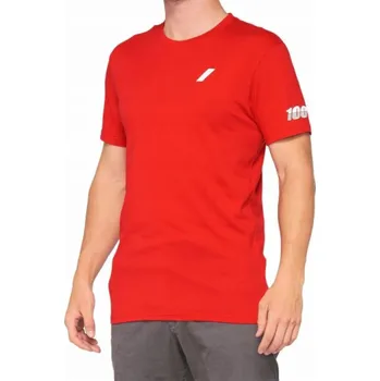 Pánské tričko 100% T-shirt 100% TILLER krótki rekaw red roz. XL (NEW)
