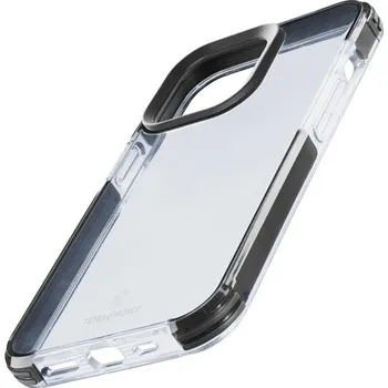 Pouzdro na mobilní telefon Ultra ochranné pouzdro Cellularline Tetra Force Shock-Twist pro Apple iPhone 14 PRO MAX, 2 stupně ochrany, transparentn