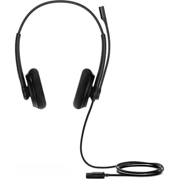 Sluchátka Yealink YHD342 Lite Dual/Stereo/QD/Drát/Černá
